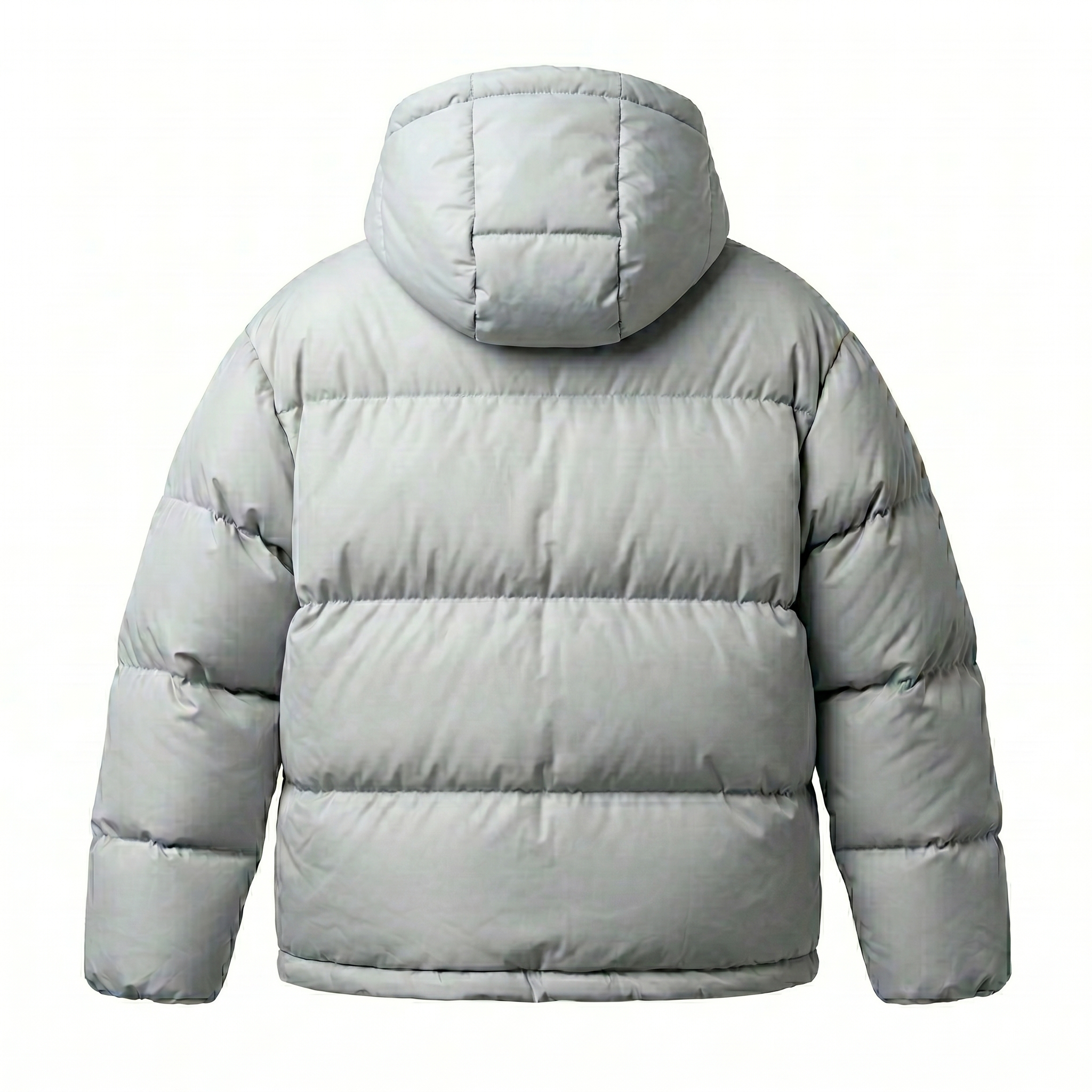 make_back_side_no_logo_202605181254 Royal Bull Light Grey Hooded Puffer Jacket | Men’s Winter Wear