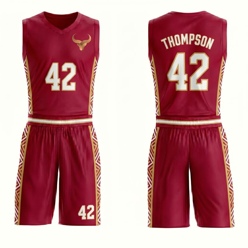 Custom Air Tempo Men's Sublimated Basketball Uniform (OEM)