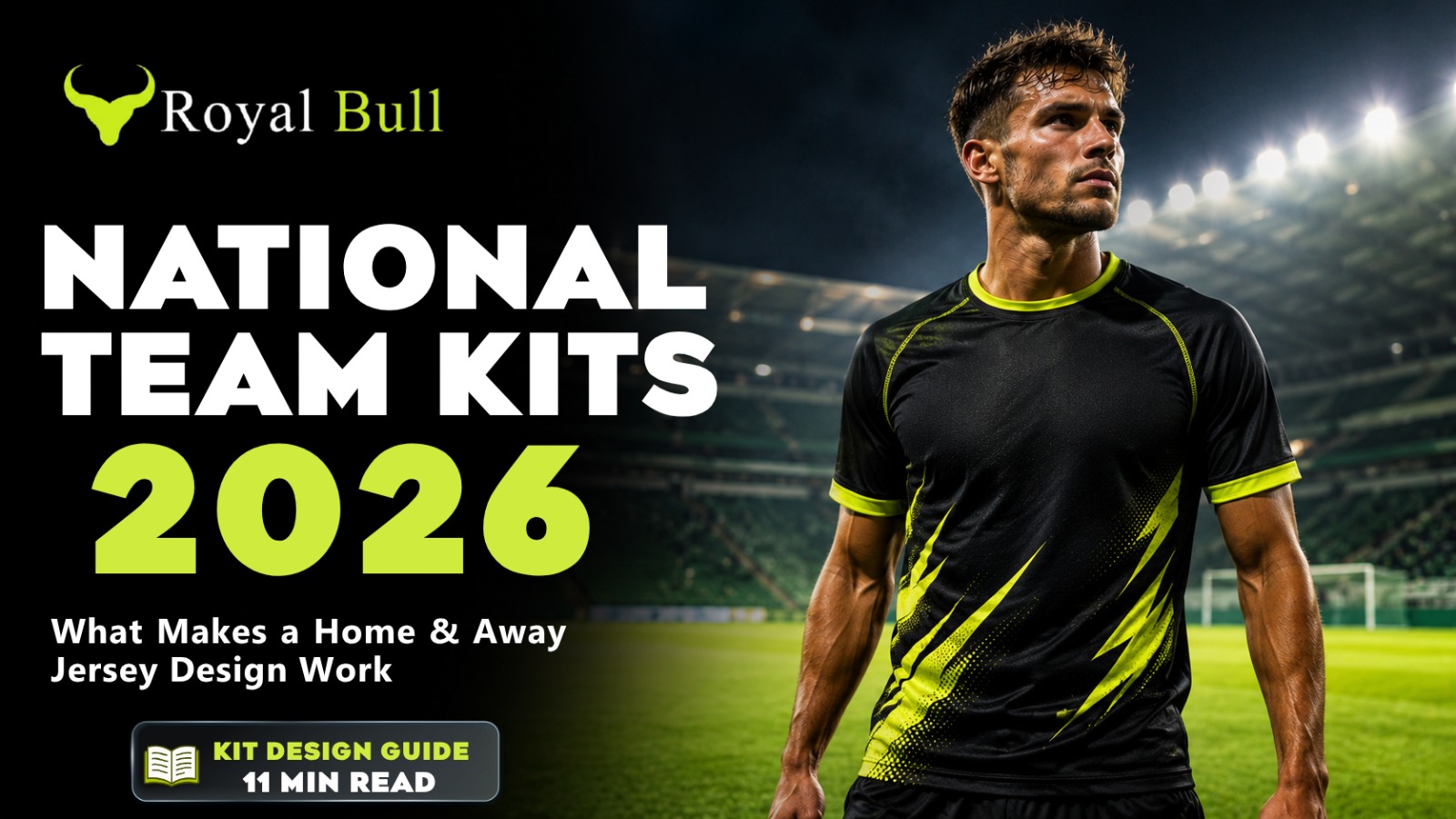 Custom home and away soccer kit design guide 2026 Royal Bull