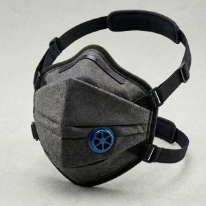 Royal Bull N99 Anti Pollution Mask Charcoal Blue Valve