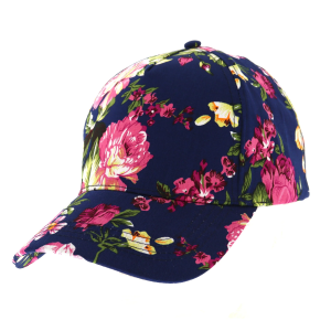 Floral Adjustable Baseball Cap