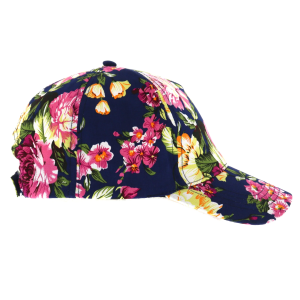 Floral Adjustable Baseball Cap