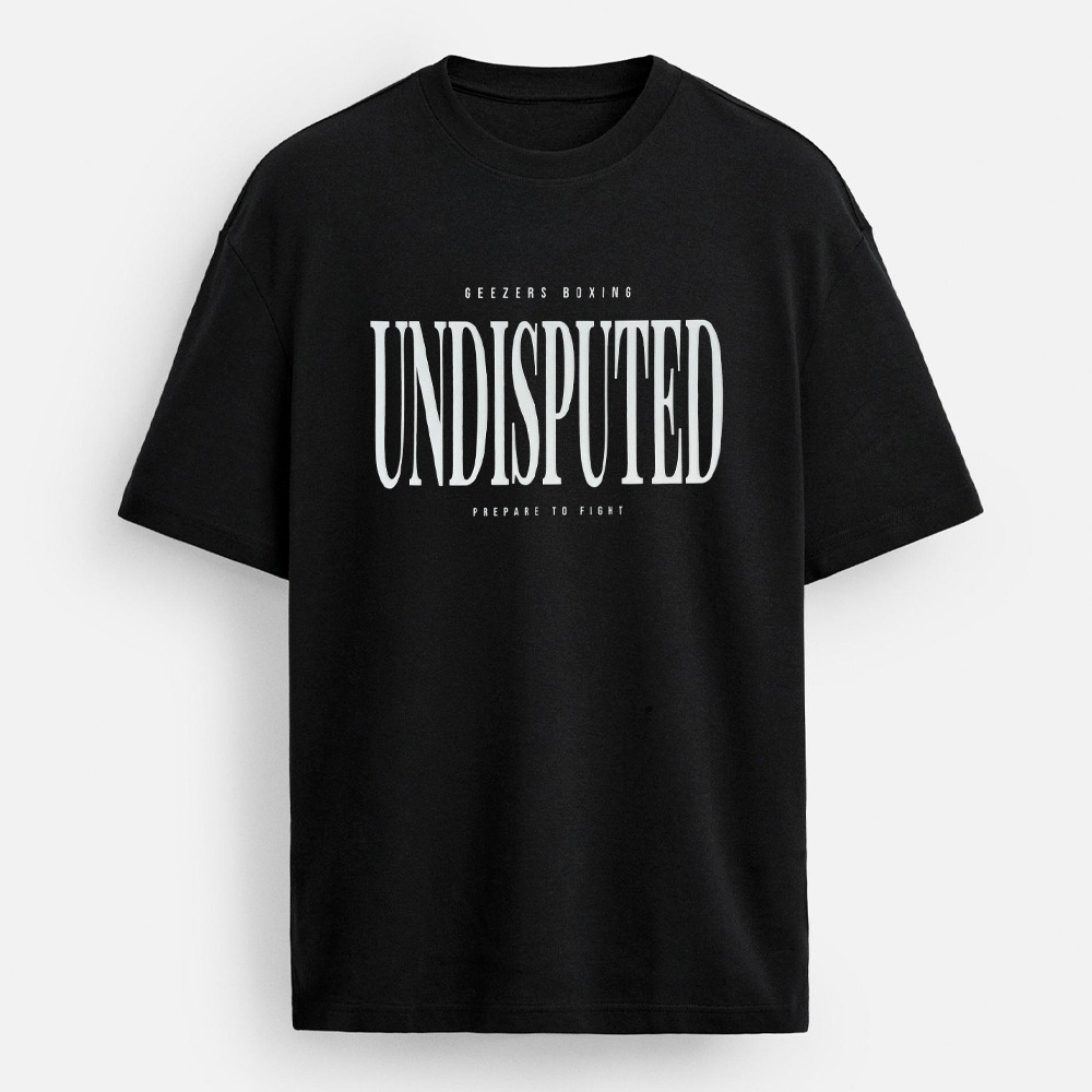 Custom Boxing T Shirt Undisputed Fighter Training Gym Top Custom boxing t shirt with fighter graphic design for gym and casual wear
