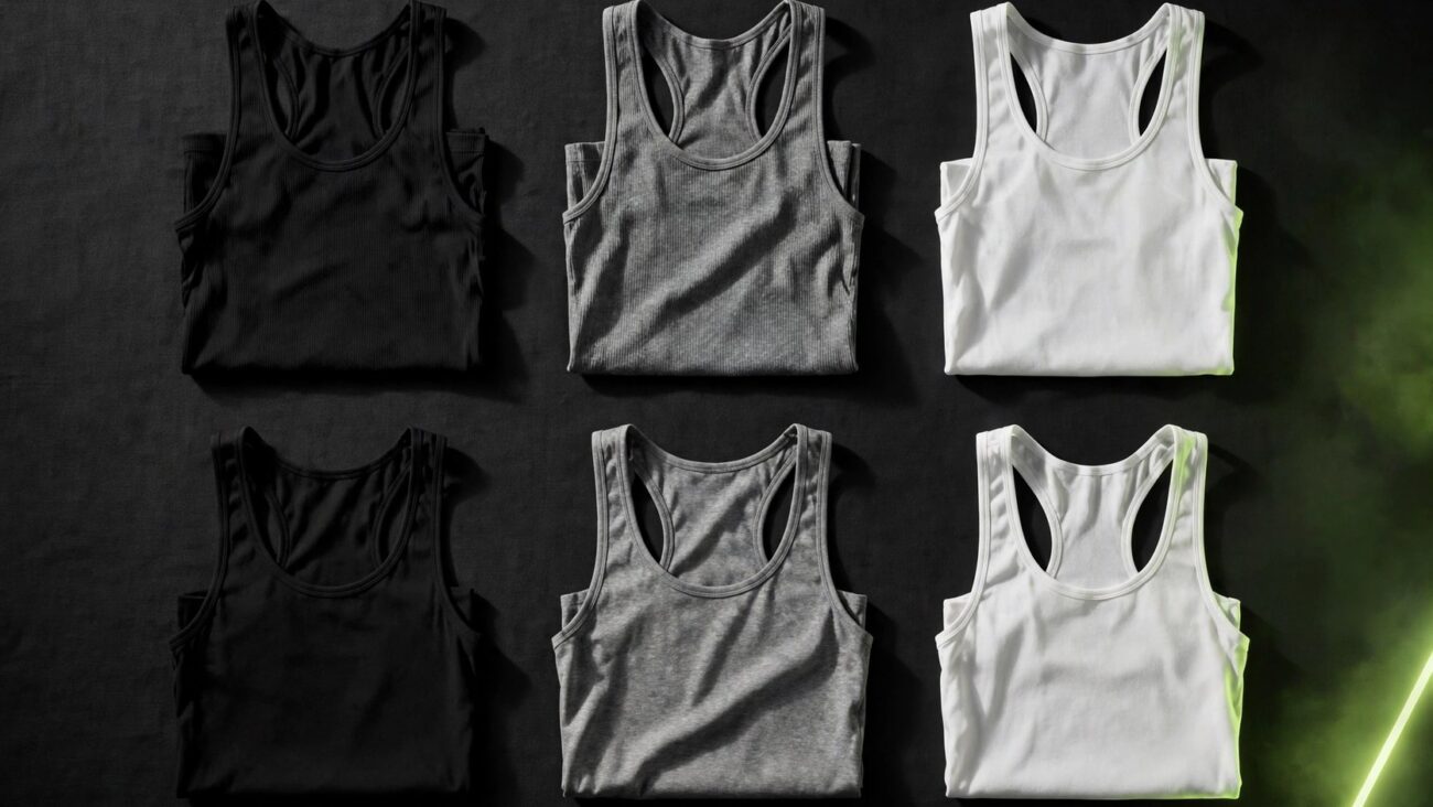 Low MOQ Gym Wear Manufacturer: How to Order Singlets, Tanks and Tees